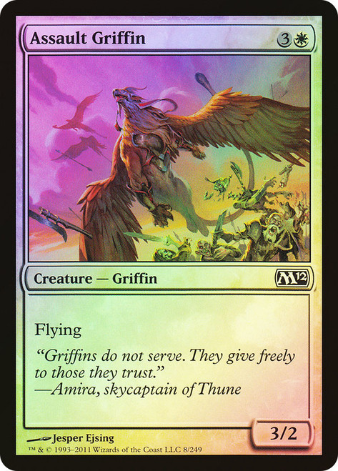 Assault Griffin\nMagic 2012 Core Set\nSingle\nMagic The Gathering