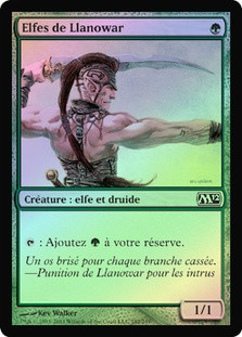 Llanowar Elves
Magic 2012 Core Set (Foil) - French
Single
Magic The Gathering