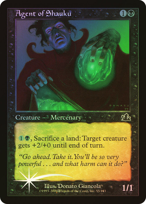 Agent of Shauku\nProphecy\nSingle\nMagic The Gathering