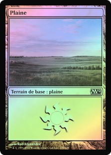 Plains (#230)
Magic 2012 Core Set (Foil) - French
Single
Magic The Gathering