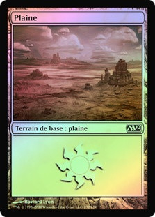 Plains (#232)
Magic 2012 Core Set (Foil) - French
Single
Magic The Gathering