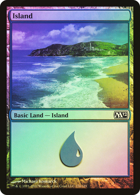 Island (#236)\nMagic 2012 Core Set\nSingle\nMagic The Gathering