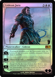 Gideon Jura
Magic 2012 Core Set (Foil) - French
Single
Magic The Gathering