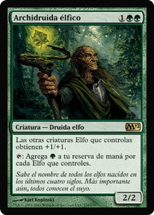 Elvish Archdruid
Magic 2012 Core Set - Spanish
Single
Magic The Gathering