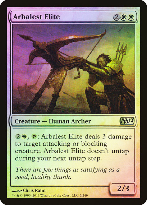 Arbalest Elite\nMagic 2012 Core Set\nSingle\nMagic The Gathering