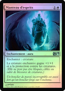 Spirit Mantle
Magic 2012 Core Set (Foil) - French
Single
Magic The Gathering