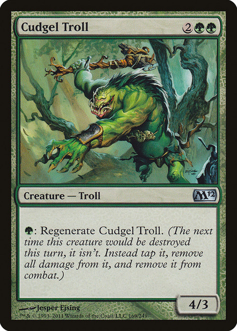 Cudgel Troll\nMagic 2012 Core Set\nSingle\nMagic The Gathering