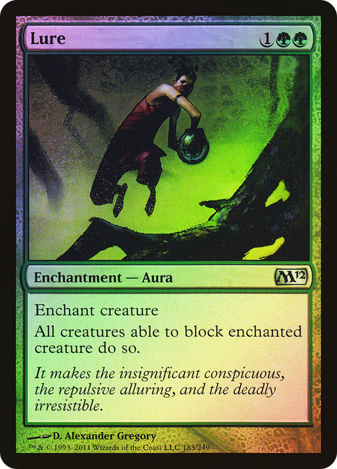 Lure\nMagic 2012 Core Set\nSingle\nMagic The Gathering