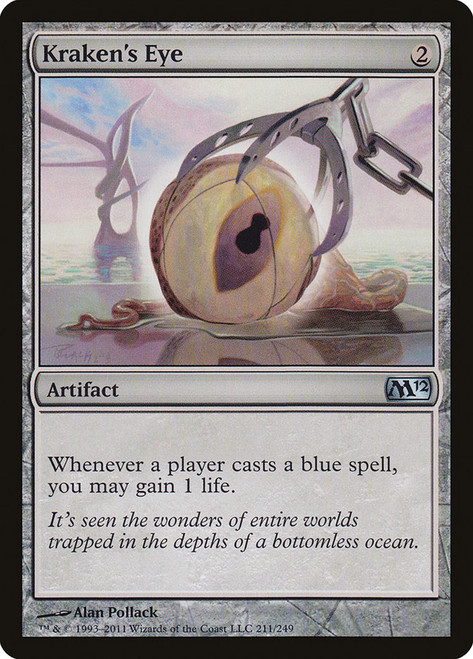 Kraken's Eye\nMagic 2012 Core Set\nSingle\nMagic The Gathering