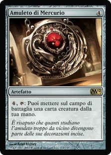Quicksilver Amulet
Magic 2012 Core Set - Italian
Single
Magic The Gathering