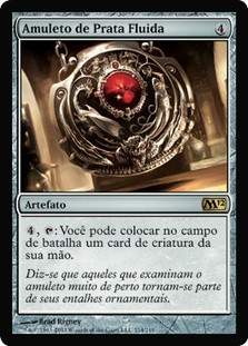 Quicksilver Amulet
Magic 2012 Core Set - Portuguese
Single
Magic The Gathering