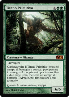 Primeval Titan
Magic 2012 Core Set - Italian
Single
Magic The Gathering