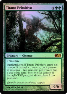 Primeval Titan
Magic 2012 Core Set (Foil) - Italian
Single
Magic The Gathering