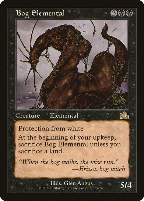 Bog Elemental\nProphecy\nSingle\nMagic The Gathering