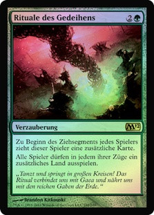 Rites of Flourishing
Magic 2012 Core Set (Foil) - German
Single
Magic The Gathering