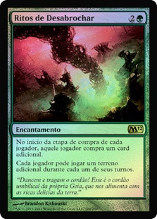 Rites of Flourishing
Magic 2012 Core Set (Foil) - Portuguese
Single
Magic The Gathering
