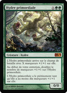 Primordial Hydra
Magic 2012 Core Set - French
Single
Magic The Gathering