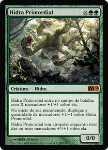 Primordial Hydra
Magic 2012 Core Set - Portuguese
Single
Magic The Gathering