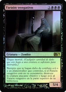 Vengeful Pharaoh
Magic 2012 Core Set (Foil) - Spanish
Single
Magic The Gathering