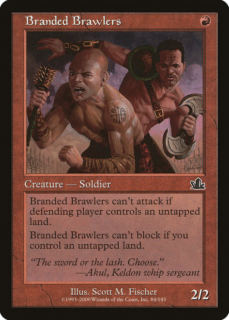 Branded Brawlers\nProphecy\nSingle\nMagic The Gathering