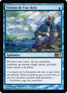 Visions of Beyond
Magic 2012 Core Set - French
Single
Magic The Gathering