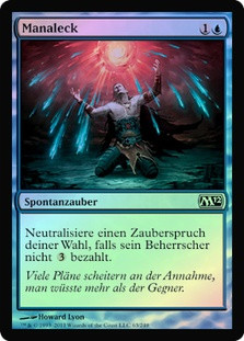 Mana Leak
Magic 2012 Core Set (Foil) - German
Single
Magic The Gathering