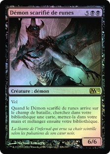Rune-Scarred Demon
Magic 2012 Core Set (Foil) - French
Single
Magic The Gathering