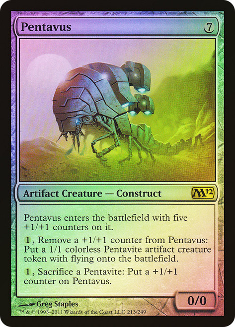 Pentavus\nMagic 2012 Core Set\nSingle\nMagic The Gathering