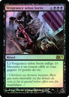 Sorin's Vengeance
Magic 2012 Core Set (Foil) - French
Single
Magic The Gathering