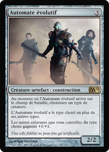 Adaptive Automaton
Magic 2012 Core Set - French
Single
Magic The Gathering