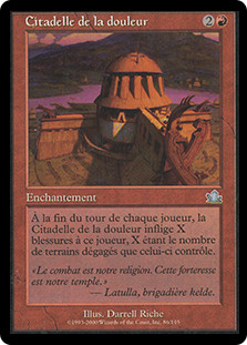 Citadel of Pain
Prophecy - French
Single
Magic The Gathering