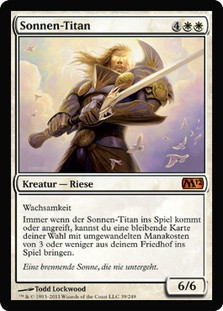 Sun Titan
Magic 2012 Core Set - German
Single
Magic The Gathering