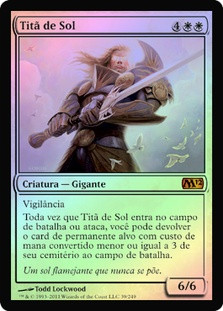 Sun Titan
Magic 2012 Core Set (Foil) - Portuguese
Single
Magic The Gathering