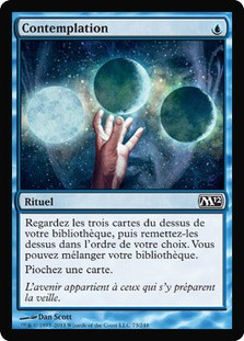 Ponder
Magic 2012 Core Set - French
Single
Magic The Gathering