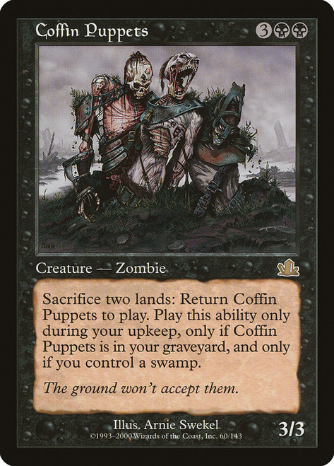 Coffin Puppets\nProphecy\nSingle\nMagic The Gathering