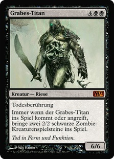 Grave Titan
Magic 2012 Core Set - German
Single
Magic The Gathering