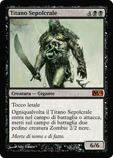 Grave Titan
Magic 2012 Core Set - Italian
Single
Magic The Gathering