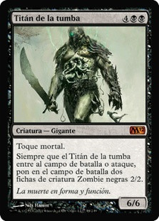 Grave Titan
Magic 2012 Core Set - Spanish
Single
Magic The Gathering