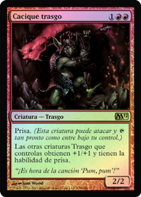 Goblin Chieftain
Magic 2012 Core Set (Foil) - Spanish
Single
Magic The Gathering