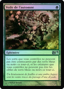 Autumn's Veil
Magic 2012 Core Set (Foil) - French
Single
Magic The Gathering