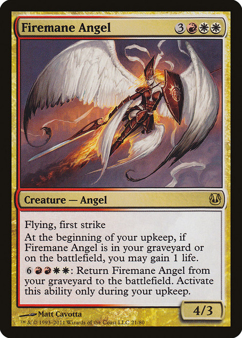 Firemane Angel\nDuel Decks: Ajani vs. Nicol Bolas\nSingle\nMagic The Gathering