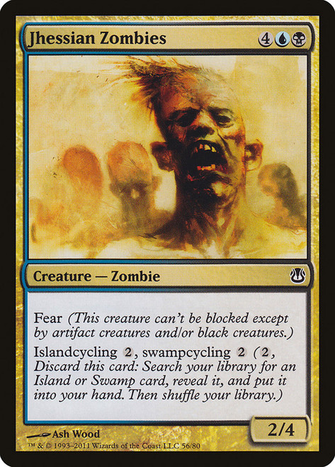 Jhessian Zombies\nDuel Decks: Ajani vs. Nicol Bolas\nSingle\nMagic The Gathering