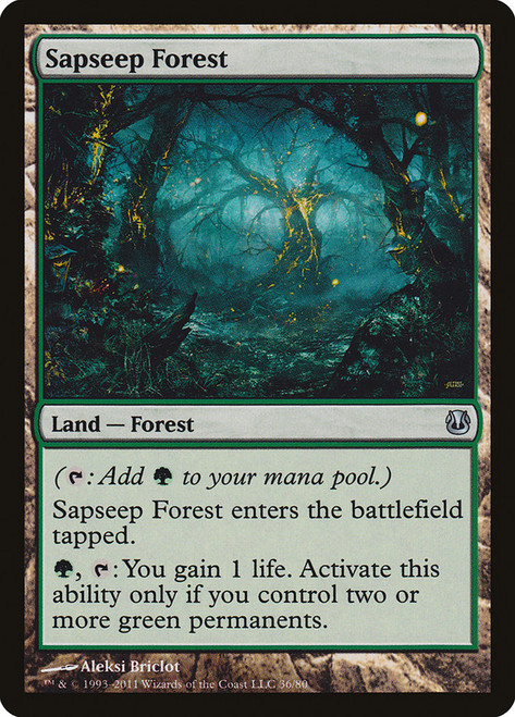 Sapseep Forest\nDuel Decks: Ajani vs. Nicol Bolas\nSingle\nMagic The Gathering