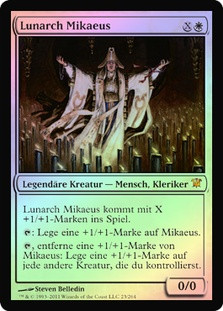 Mikaeus, the Lunarch
Innistrad (Foil) - German
Single
Magic The Gathering