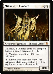 Mikaeus, the Lunarch
Innistrad - Italian
Single
Magic The Gathering