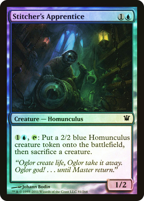 Stitcher's Apprentice\nInnistrad\nSingle\nMagic The Gathering