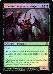 Bloodgift Demon
Innistrad (Foil) - Spanish
Single
Magic The Gathering