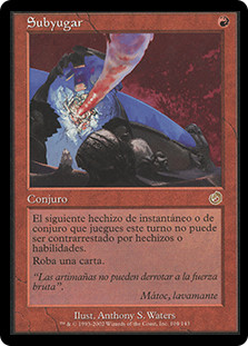 Overmaster
Torment - Spanish
Single
Magic The Gathering