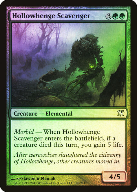 Hollowhenge Scavenger\nInnistrad\nSingle\nMagic The Gathering