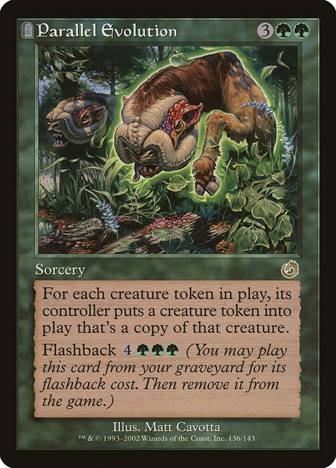 Parallel Evolution\nTorment\nSingle\nMagic The Gathering